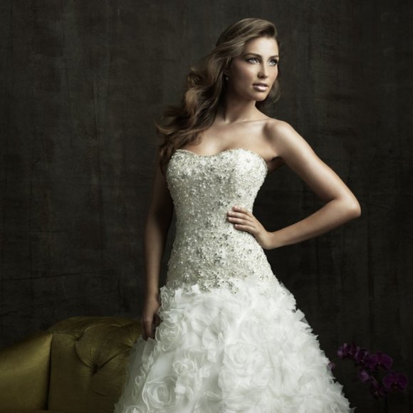 Wedding Dress Size 10 - Picture 5 of 9